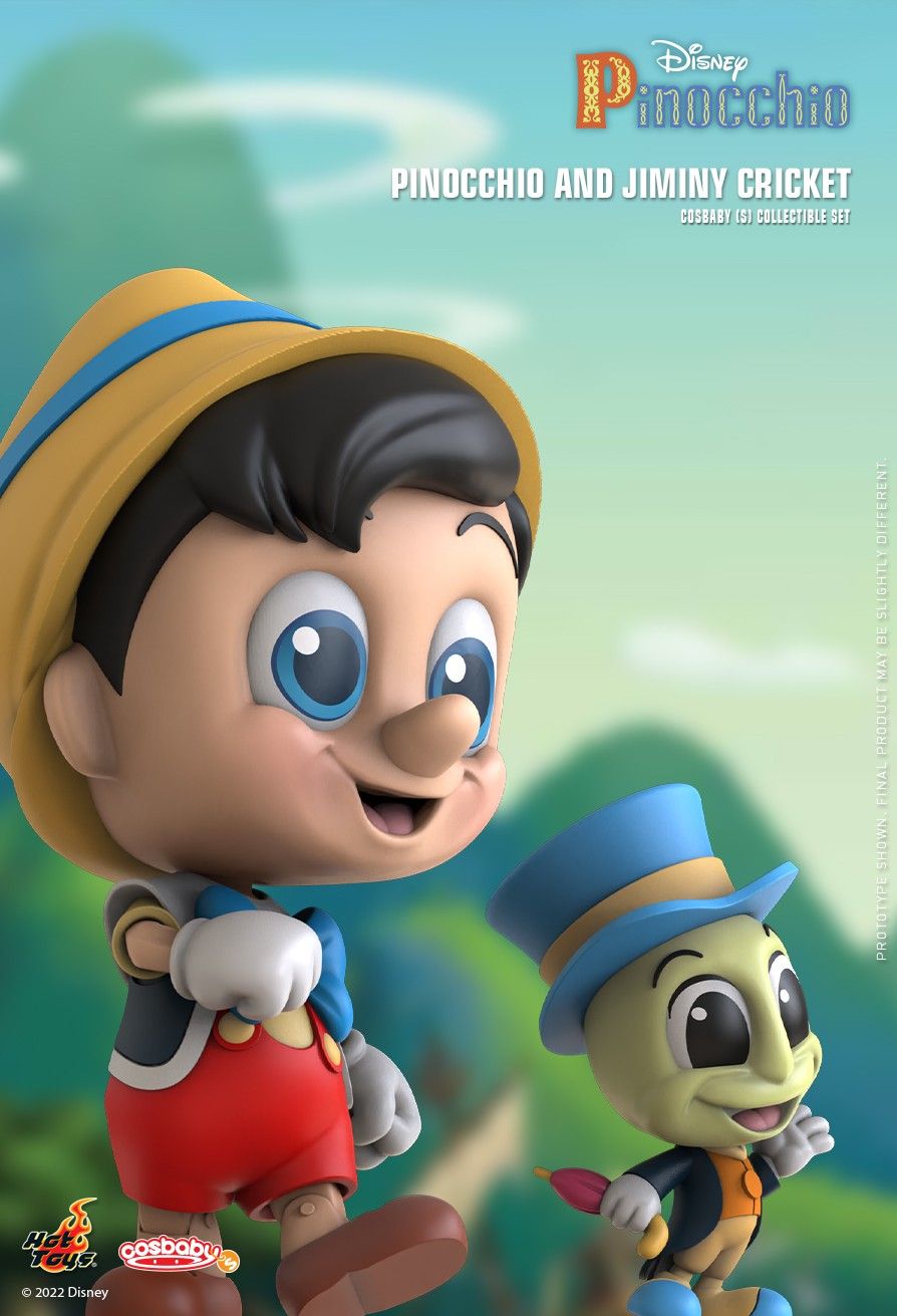 Cosbaby Pinocchio & Jiminy Cricket