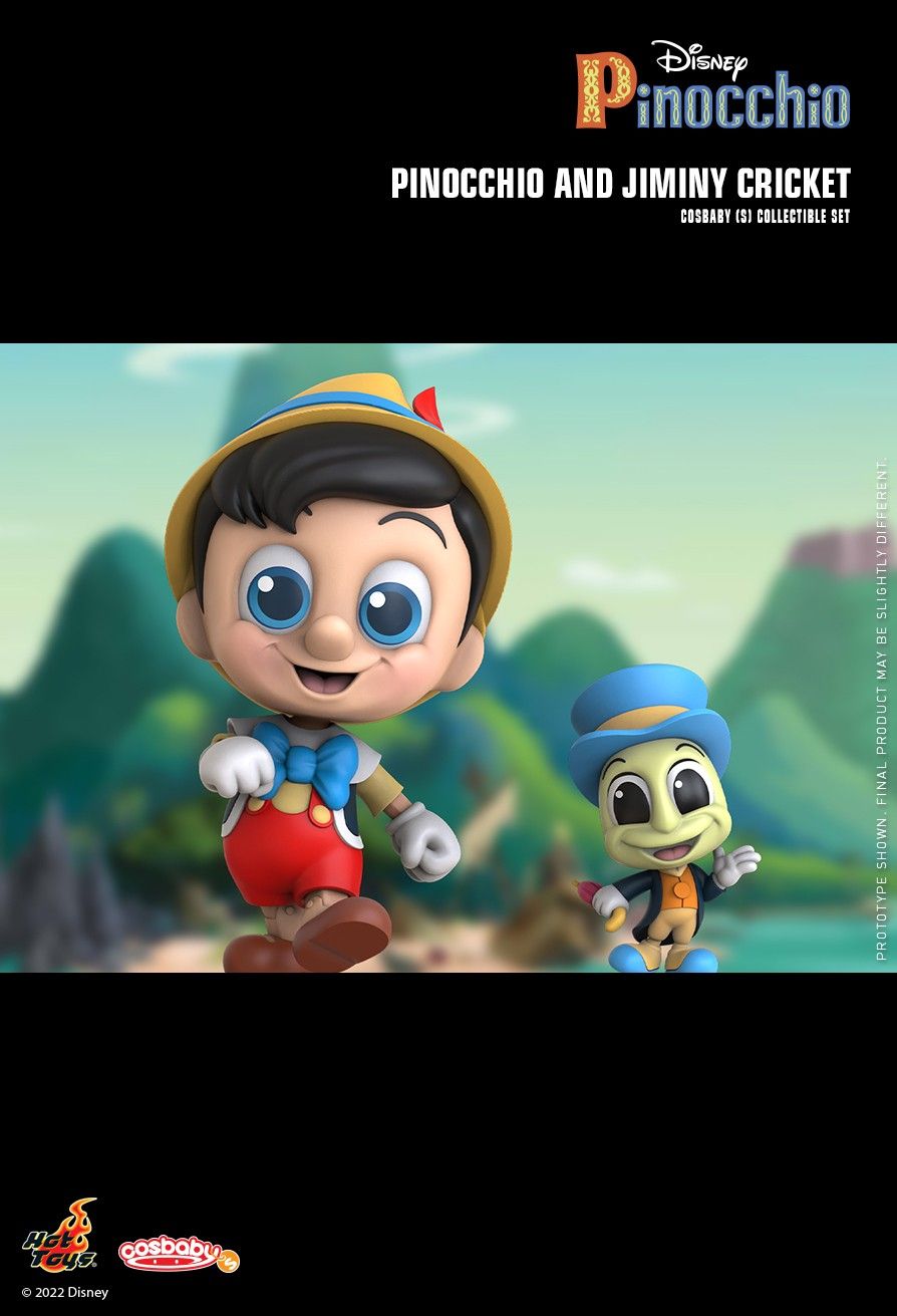 Cosbaby Pinocchio & Jiminy Cricket