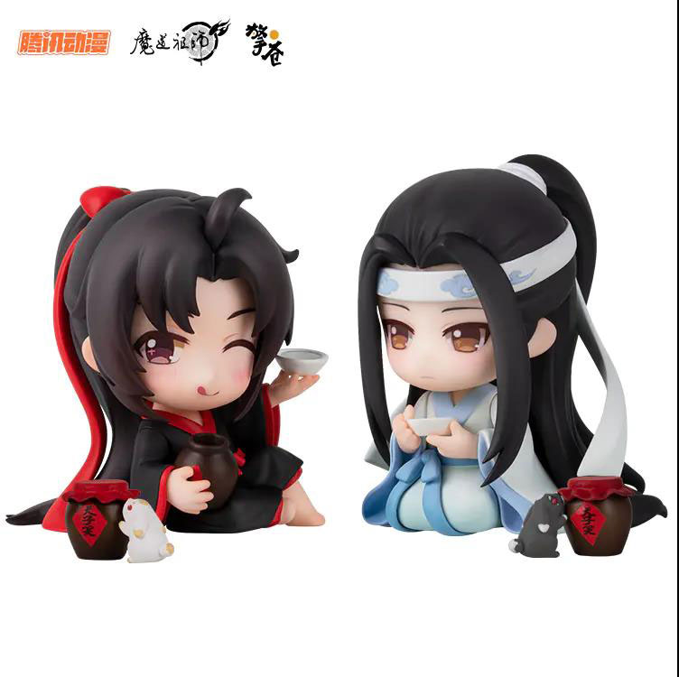 The Master of Diabolism Wei Wuxian & Lan Wangji Set Yukata Ver. Deformed Figure 2pc Set