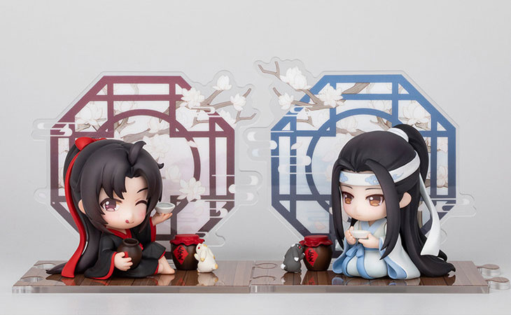 The Master of Diabolism Wei Wuxian & Lan Wangji Set Yukata Ver. Deformed Figure 2pc Set