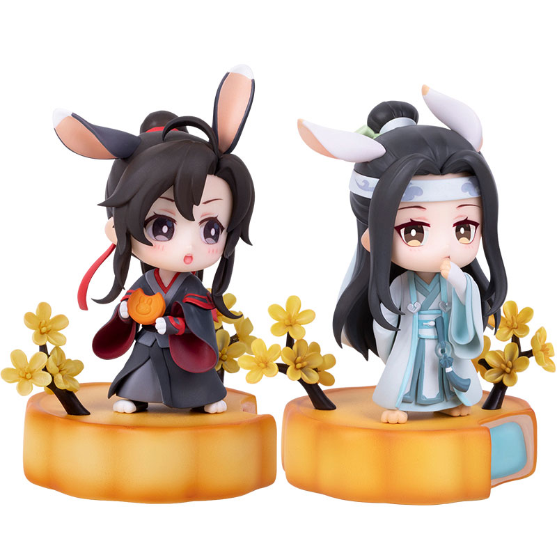 The Master of Diabolism Wei Wuxian & Lan Wangji Set Fuguiyaoyue Mid-Autumn Ver. Deformed Figure 2pc Set