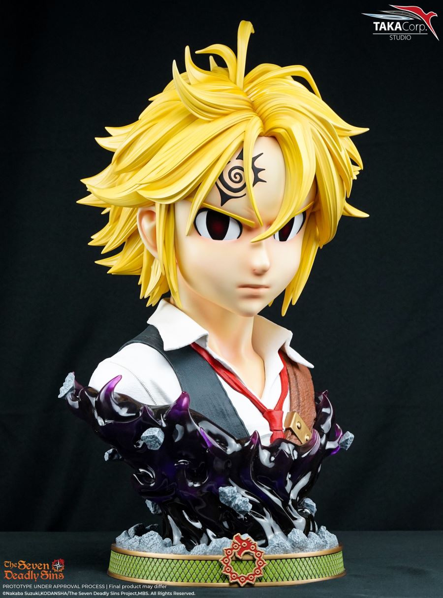 Meliodas 1/1 bust – The Seven Deadly Sins