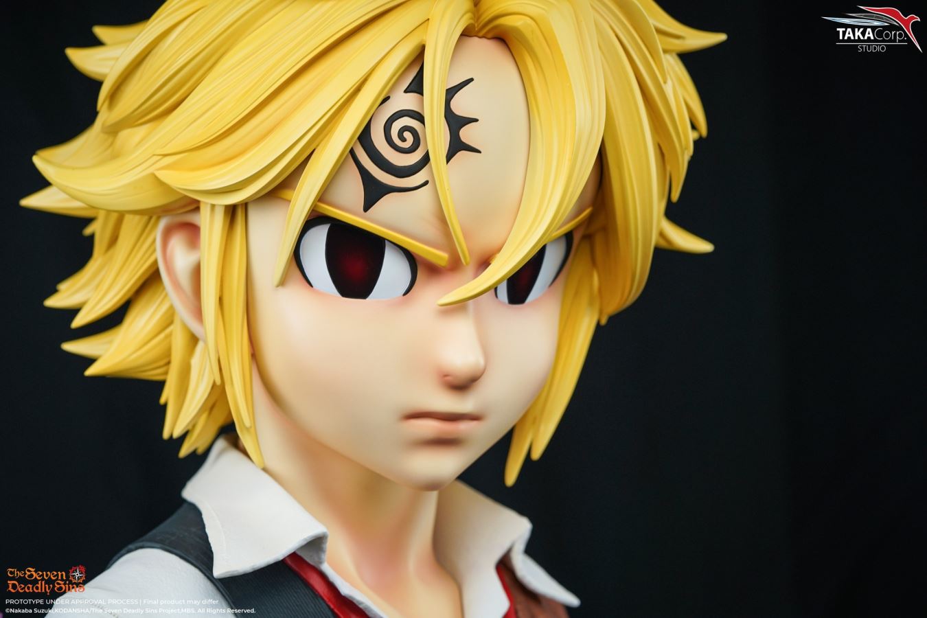 Meliodas 1/1 bust – The Seven Deadly Sins