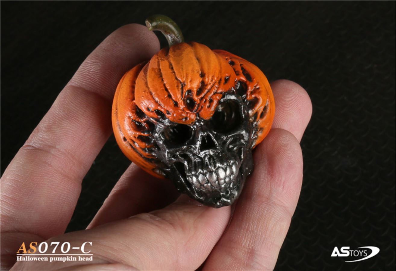 Halloween Pumpkin Head