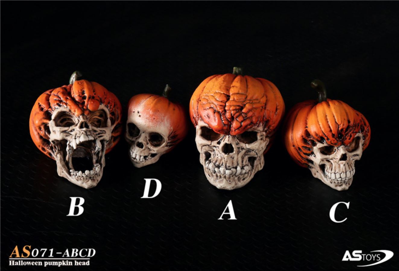 Halloween Pumpkin Head