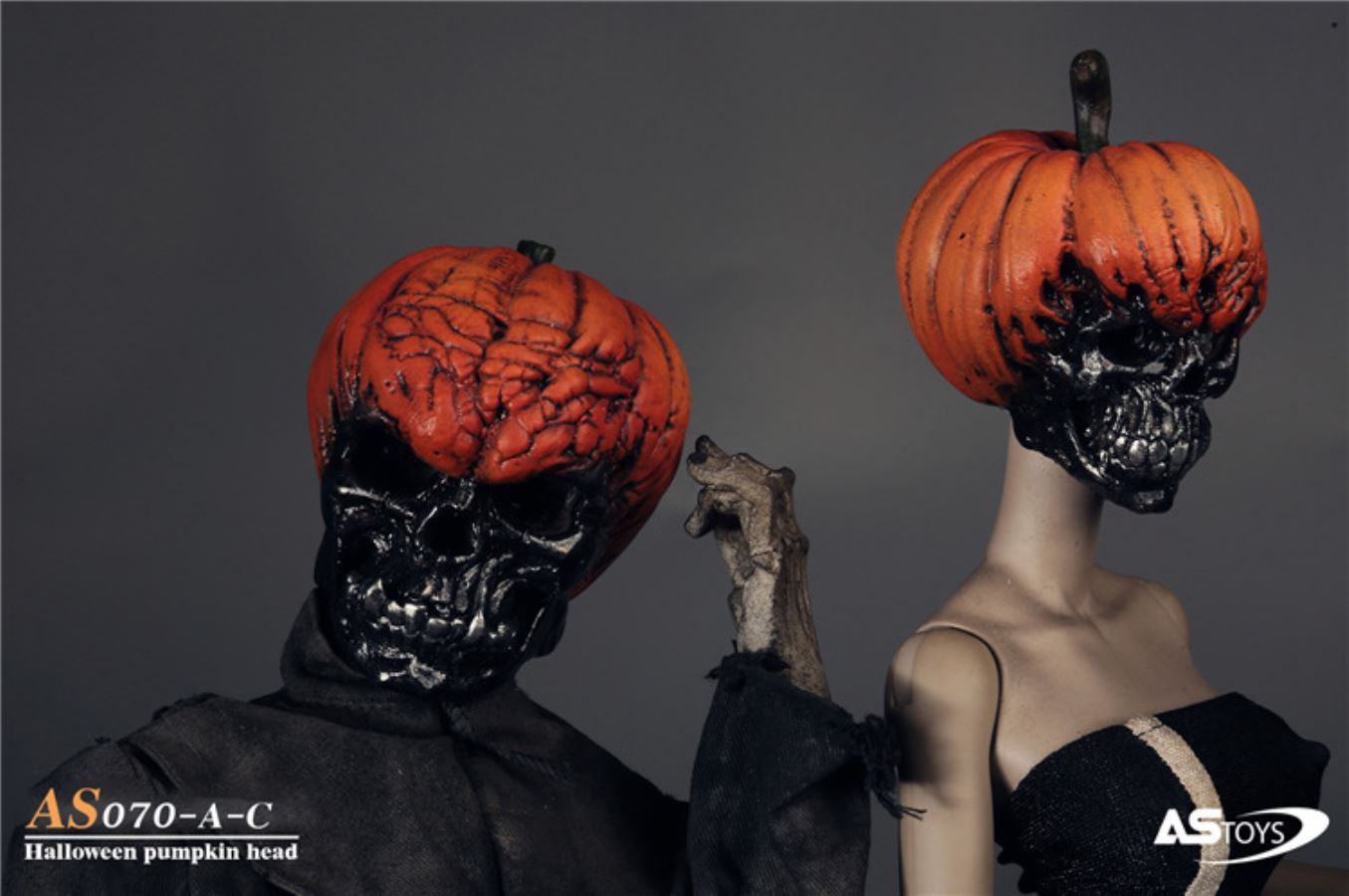 Halloween Pumpkin Head