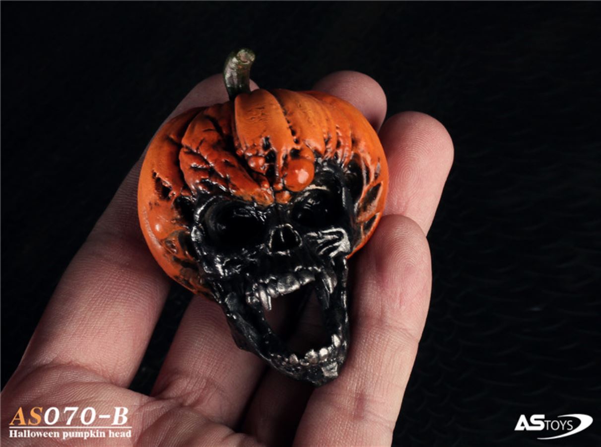 Halloween Pumpkin Head