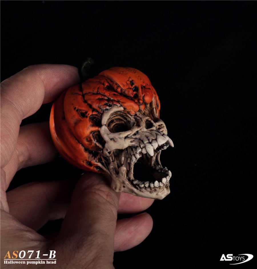Halloween Pumpkin Head