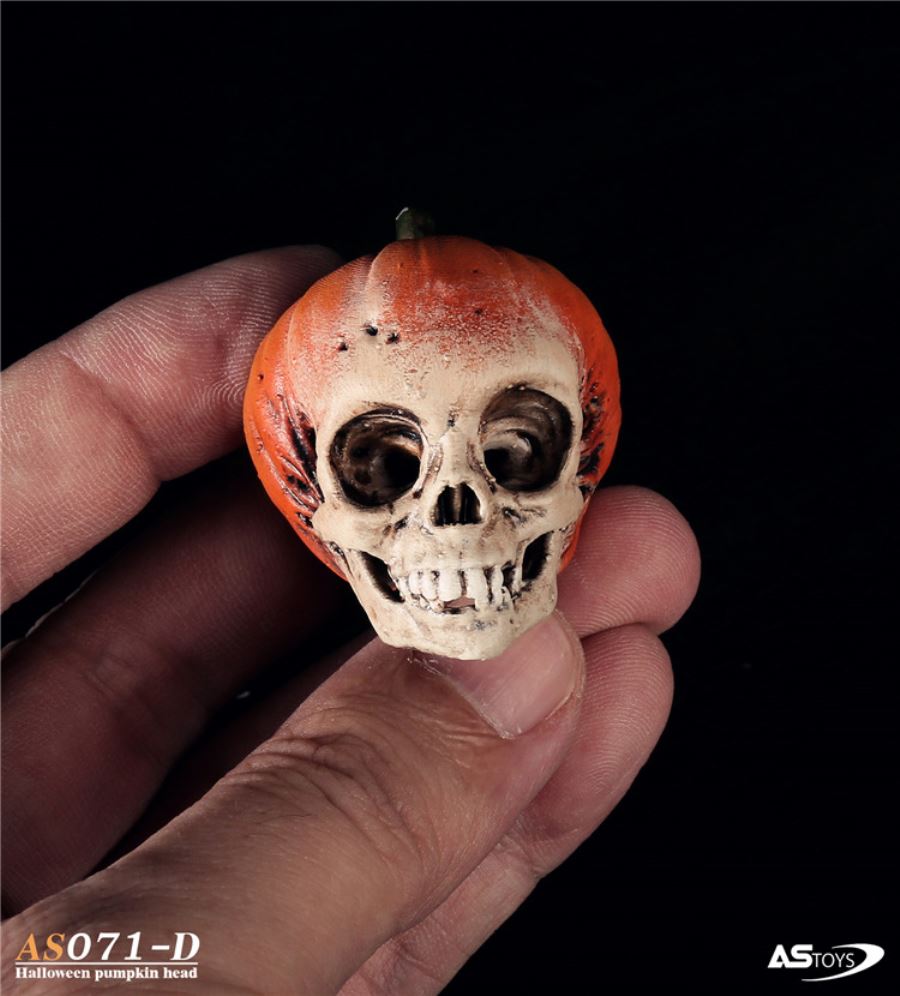 Halloween Pumpkin Head