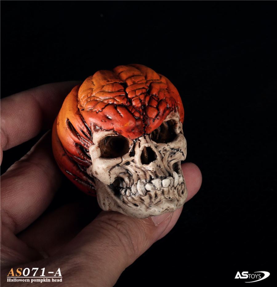 Halloween Pumpkin Head