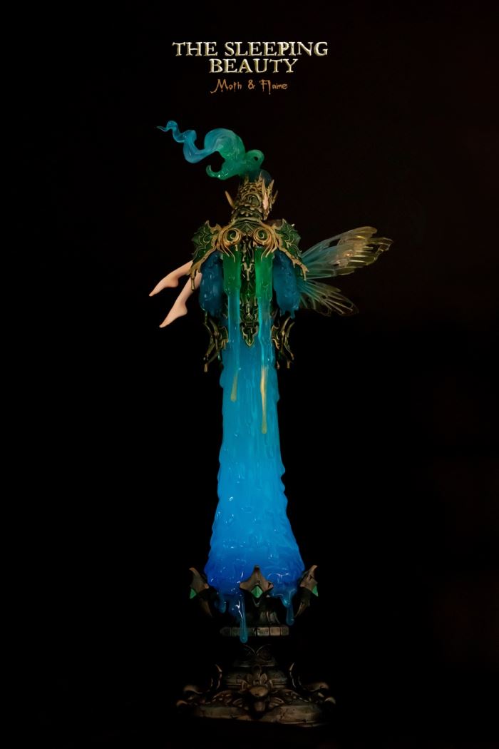 High Candle Girl-Jin/Hao (Luminous Effect) Two Trendy Figures