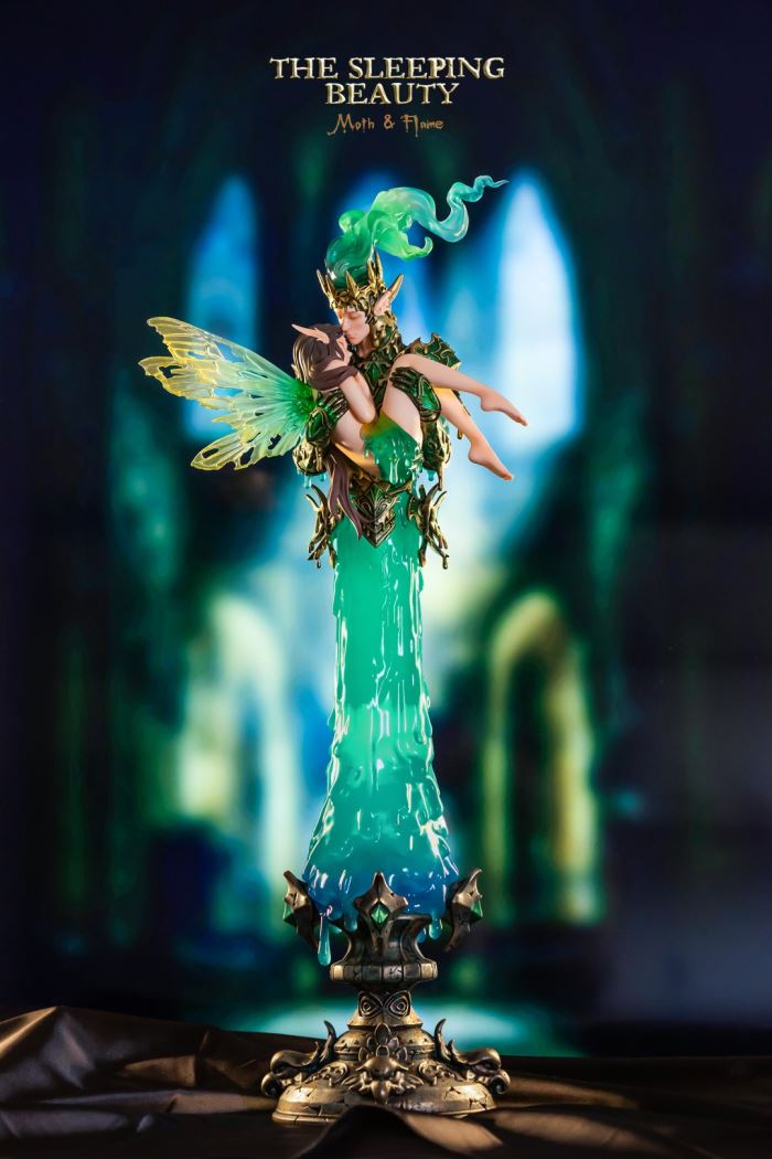 High Candle Girl-Jin/Hao (Luminous Effect) Two Trendy Figures