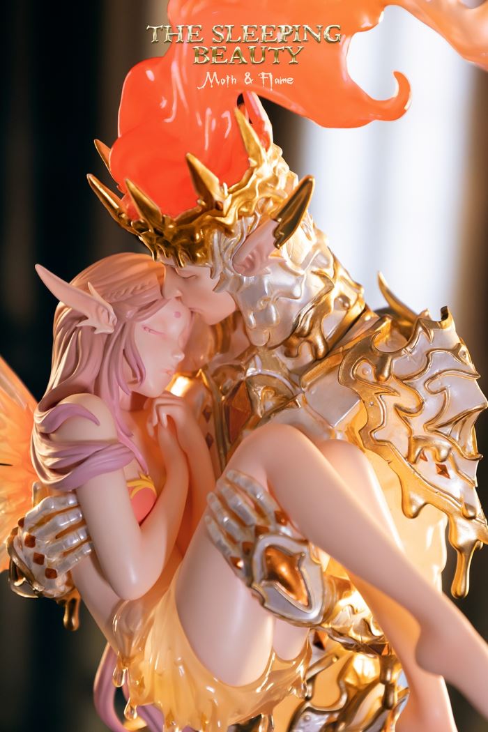 High Candle Girl-Jin/Hao (Luminous Effect) Two Trendy Figures