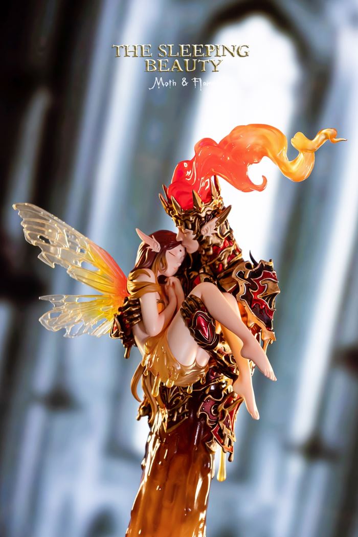 High Candle Girl-Jin/Hao (Luminous Effect) Two Trendy Figures