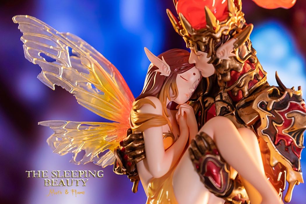 High Candle Girl-Jin/Hao (Luminous Effect) Two Trendy Figures