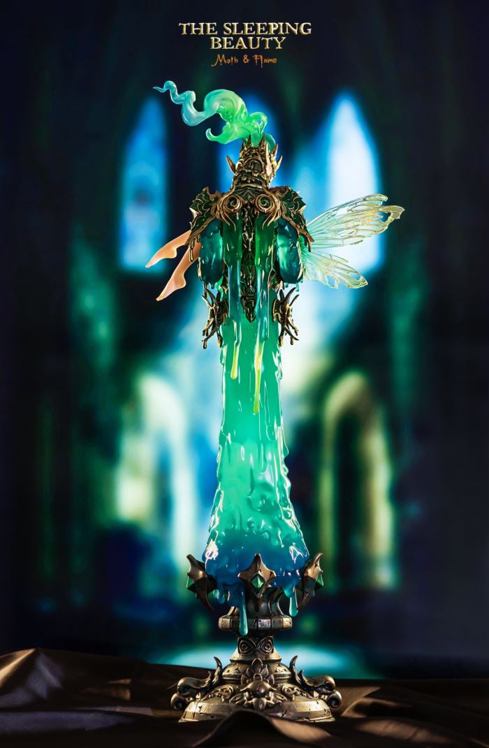 High Candle Girl-Jin/Hao (Luminous Effect) Two Trendy Figures