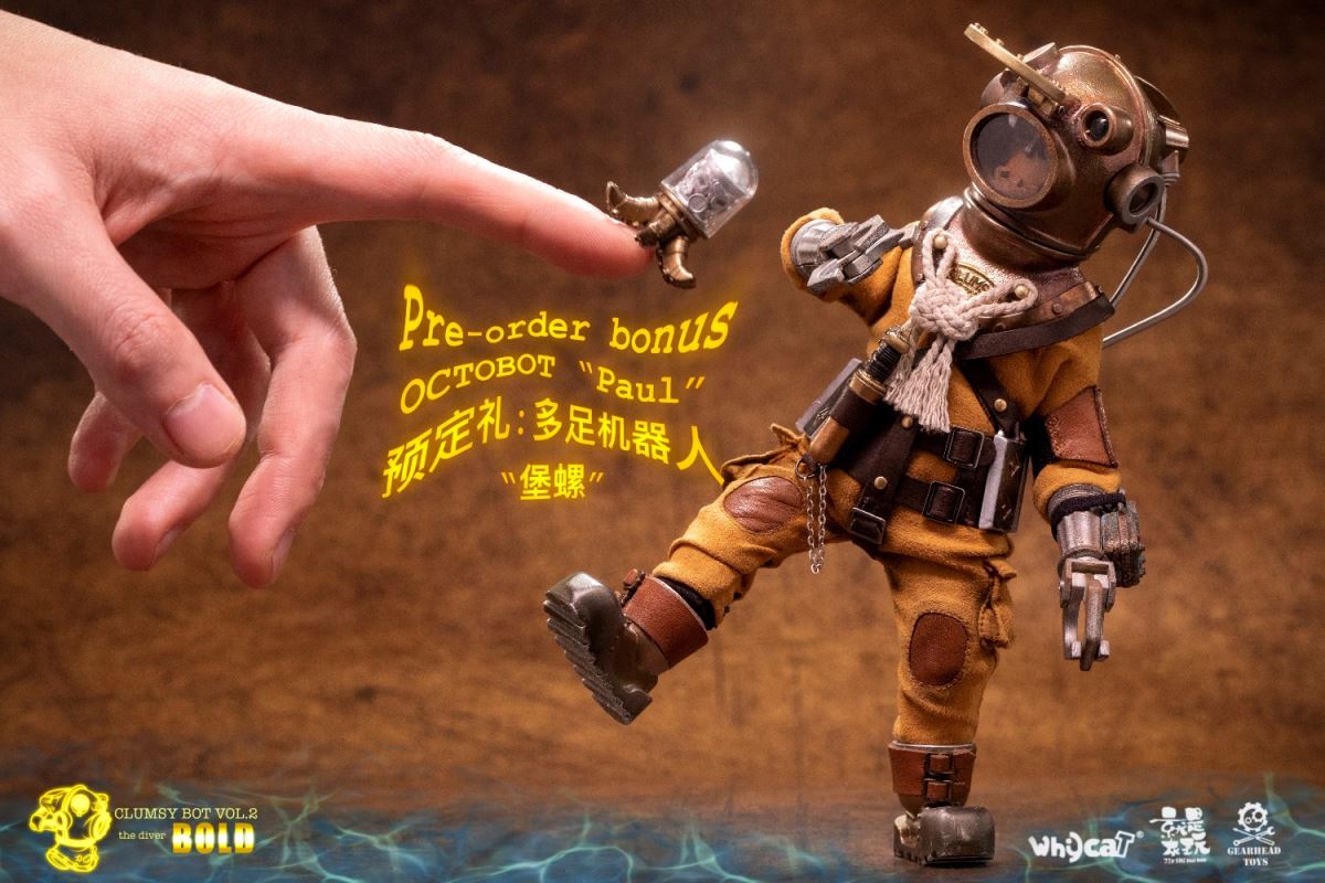 Underwater Welder Diver Bold Repairman
