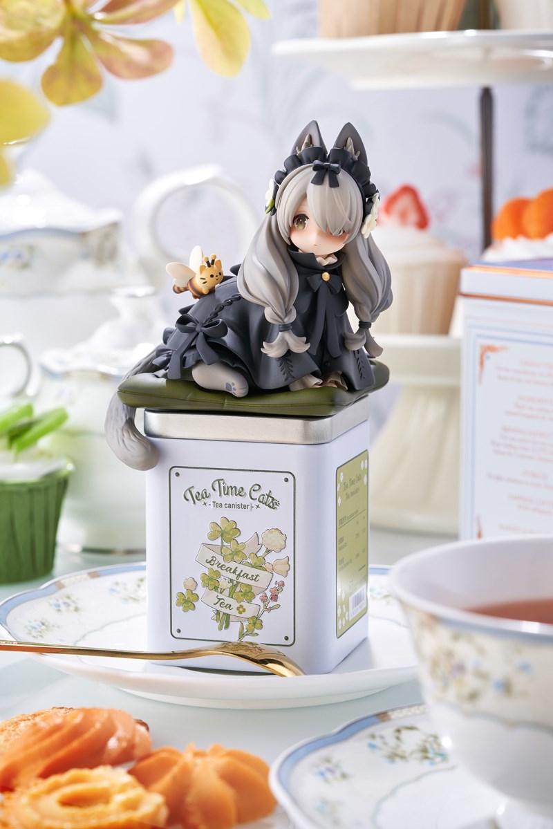 RIBOSE DLC Series Tea Time Cats British Shorthair