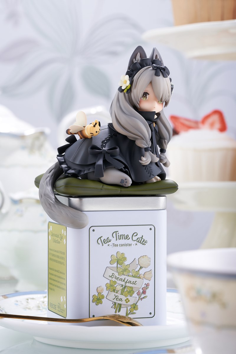 RIBOSE DLC Series Tea Time Cats British Shorthair
