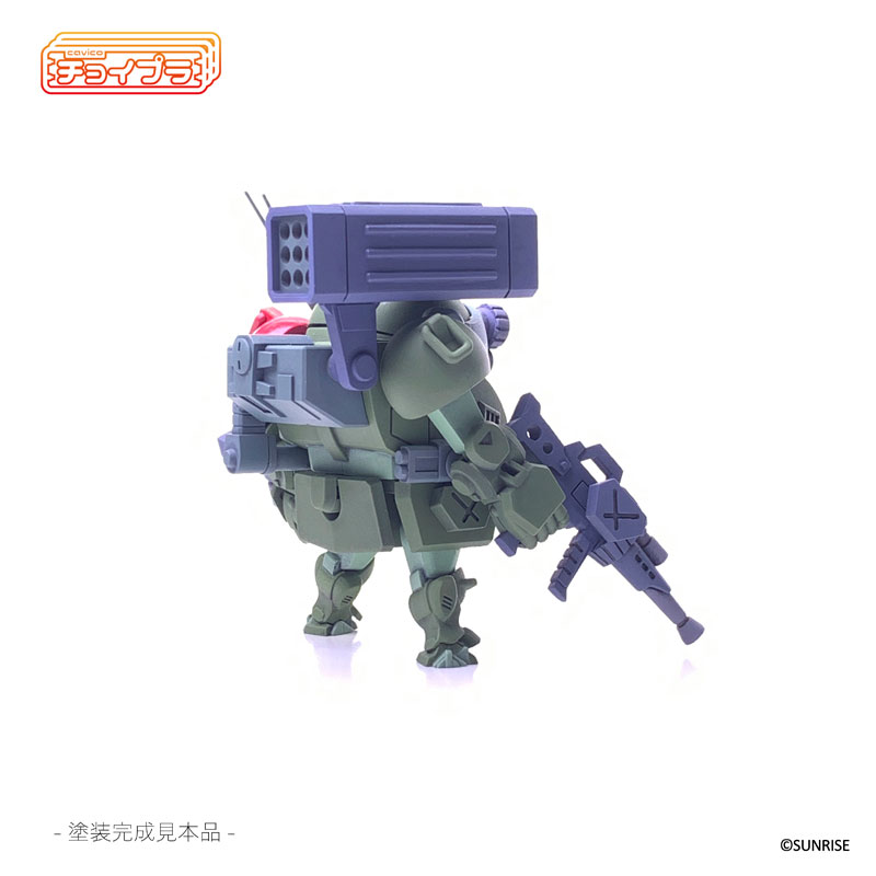 ChoiPla Armored Trooper Votoms Scope Dog Red Shoulder Custom AT-01 Green