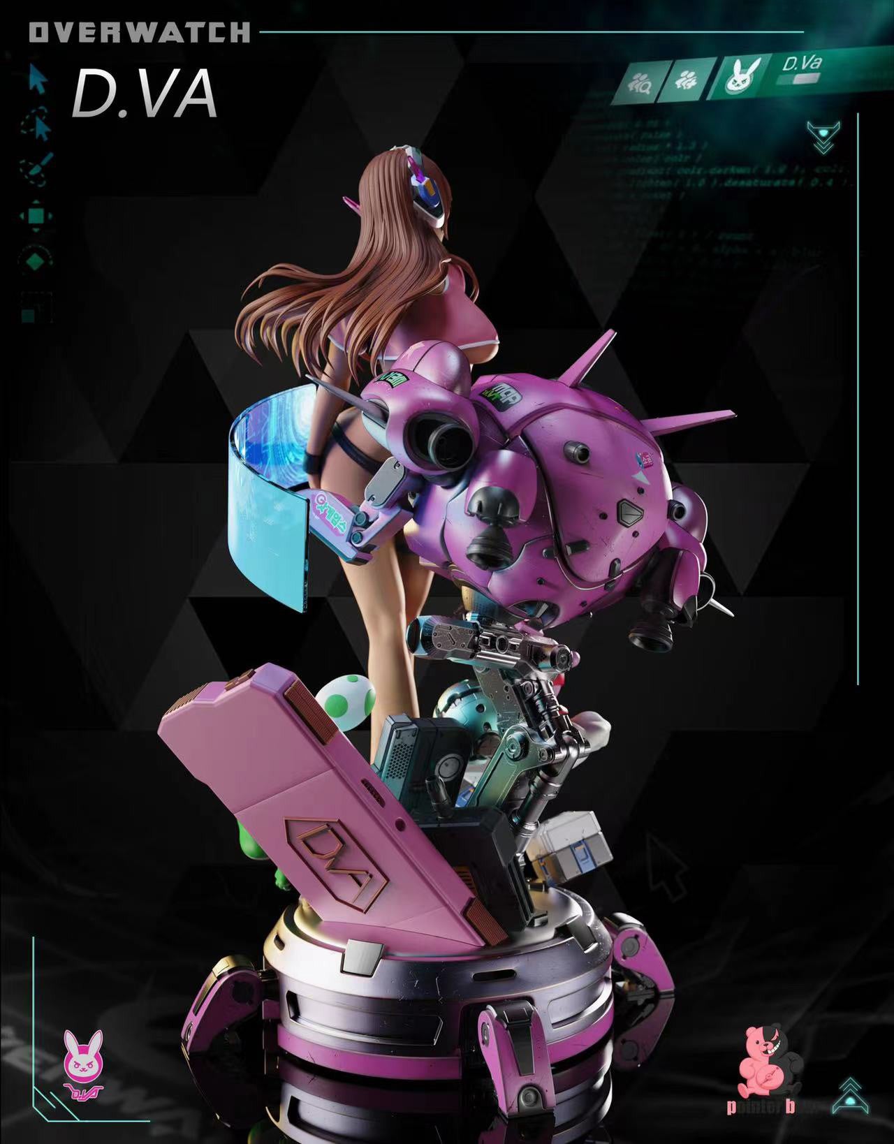 E-Girl D.Va - Overwatch 1/4