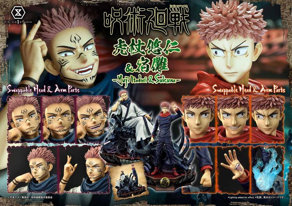Jujutsu Kaisen Yuji Itadori & Sukuna Set