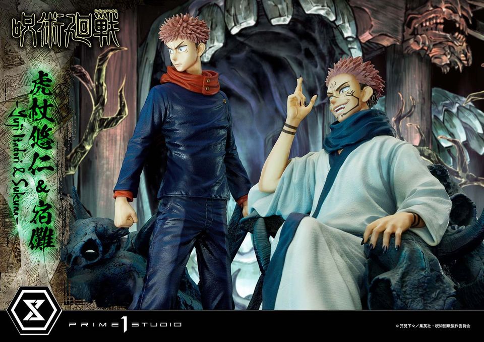 Jujutsu Kaisen Yuji Itadori & Sukuna Set