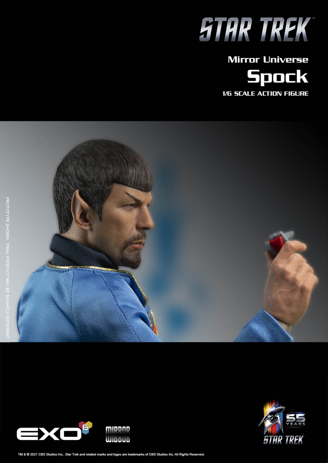 Star Trek: TOS Mirror, Mirror Mr. Spock in the Mirror World 1/6