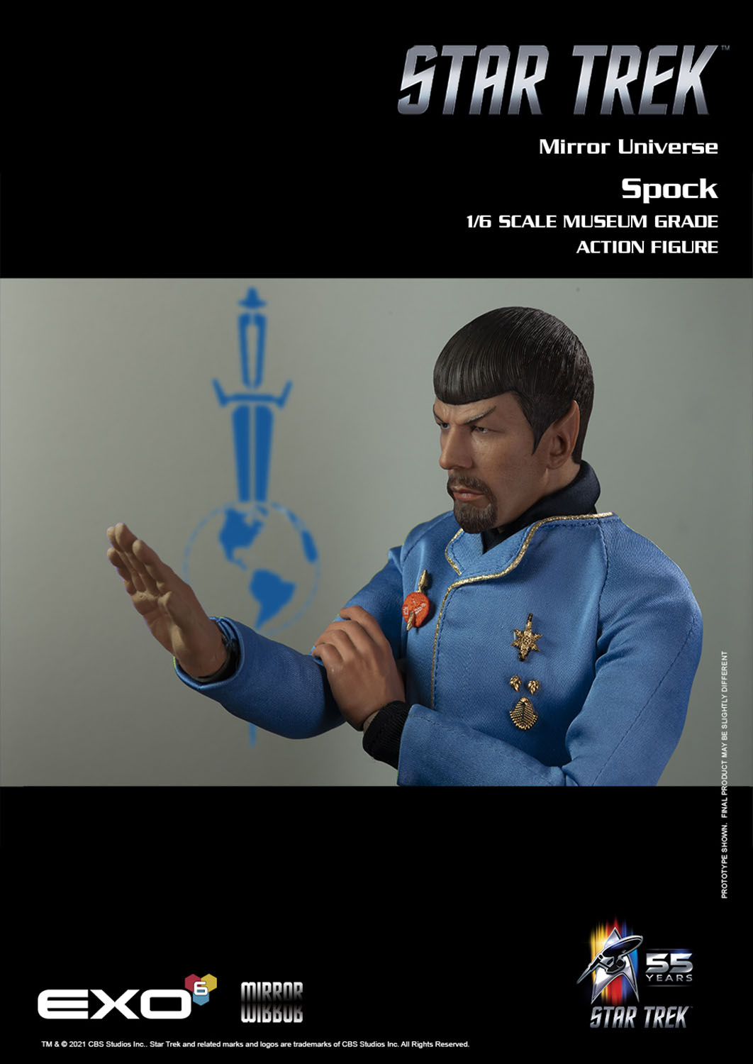 Star Trek: TOS Mirror, Mirror Mr. Spock in the Mirror World 1/6