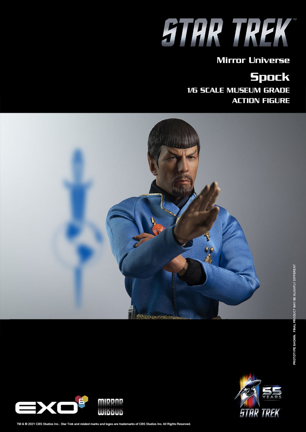 Star Trek: TOS Mirror, Mirror Mr. Spock in the Mirror World 1/6