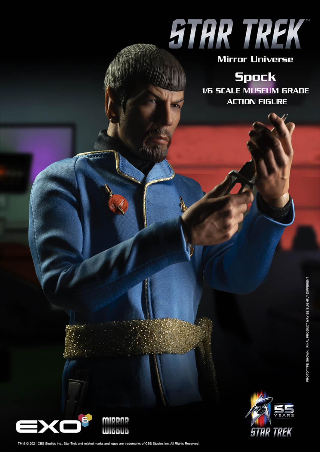 Star Trek: TOS Mirror, Mirror Mr. Spock in the Mirror World 1/6