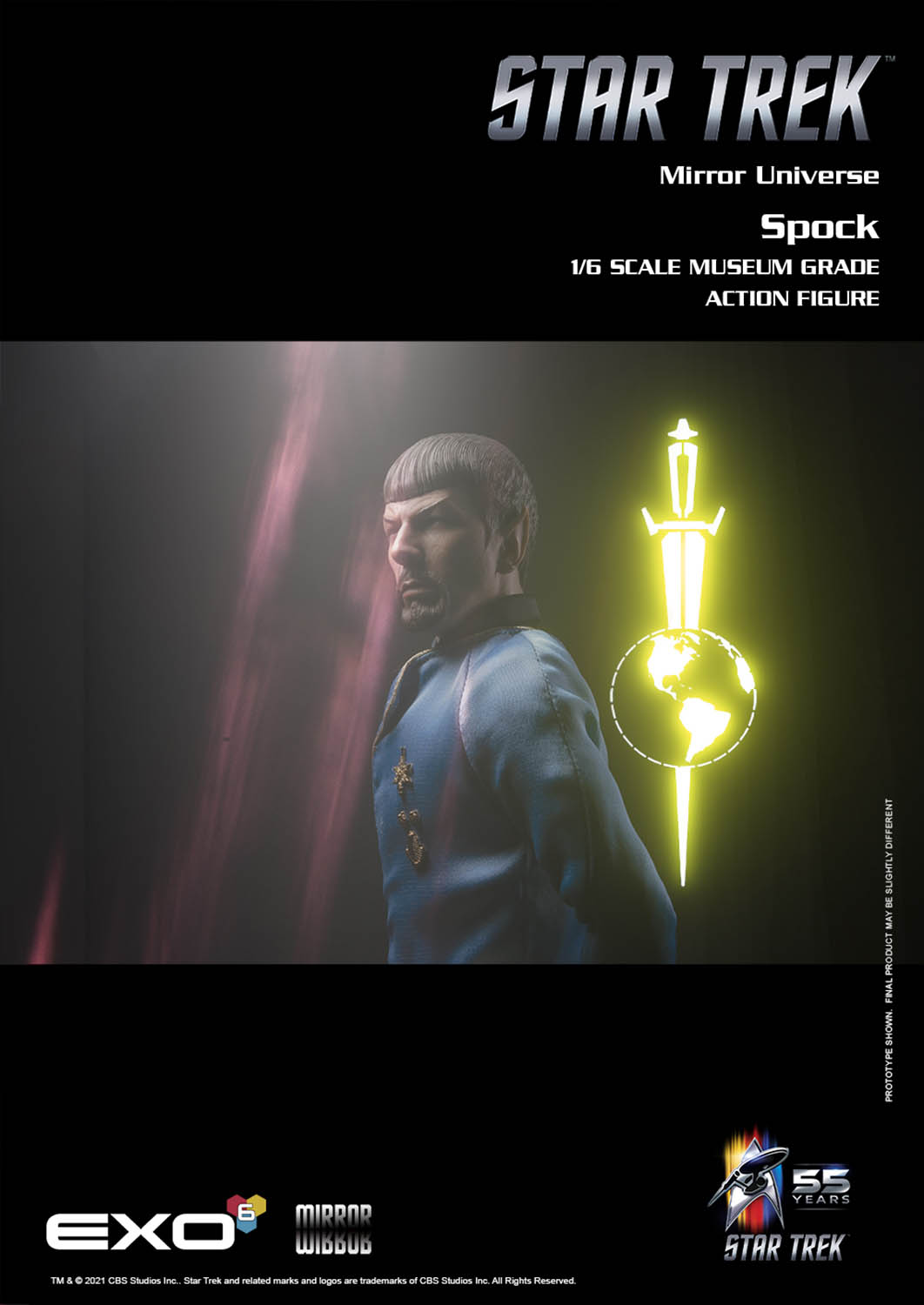 Star Trek: TOS Mirror, Mirror Mr. Spock in the Mirror World 1/6