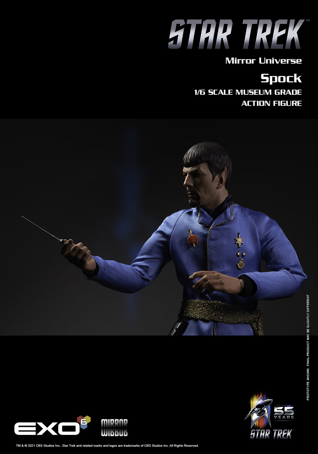 Star Trek: TOS Mirror, Mirror Mr. Spock in the Mirror World 1/6
