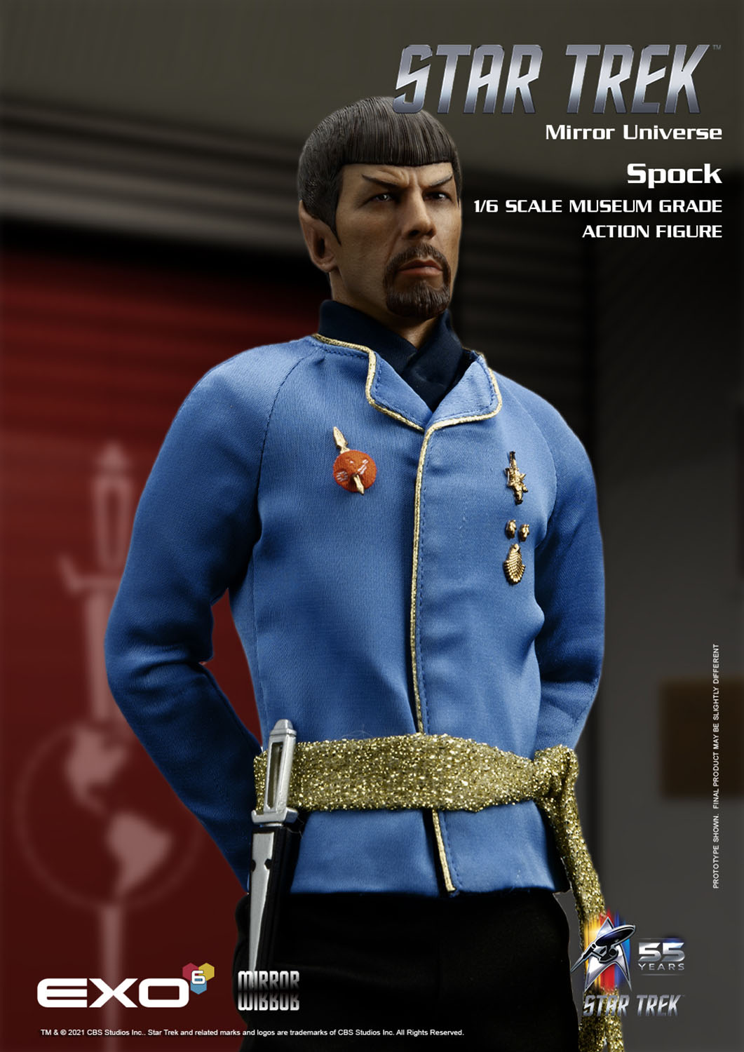 Star Trek: TOS Mirror, Mirror Mr. Spock in the Mirror World 1/6