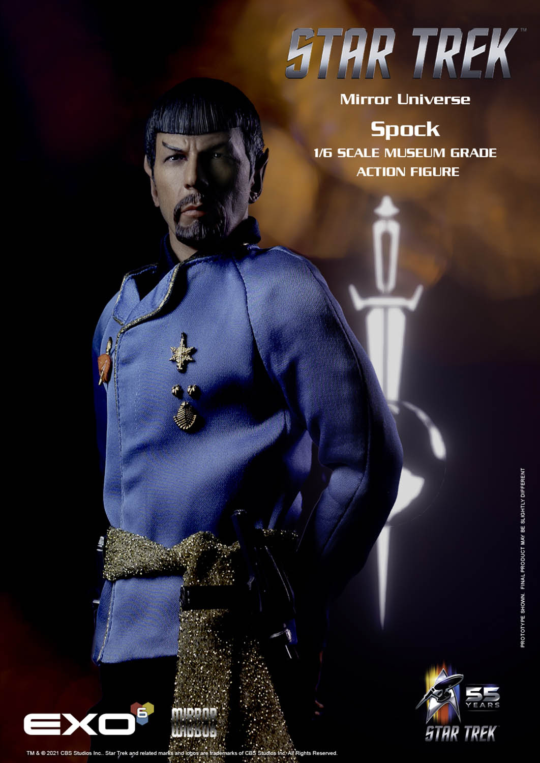 Star Trek: TOS Mirror, Mirror Mr. Spock in the Mirror World 1/6
