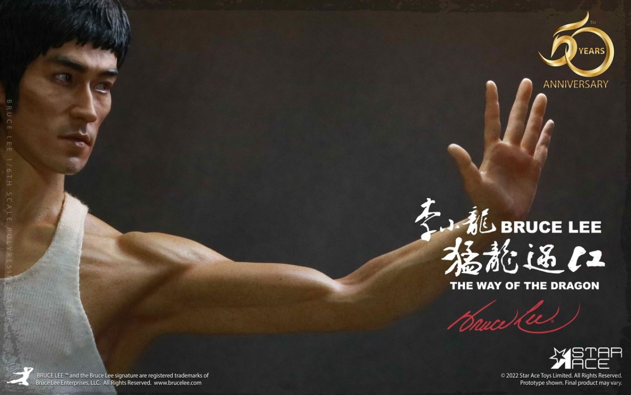 Dragon Crossing the River - Bruce Lee Statue