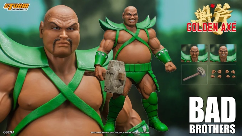 BAD BROTHERS - GOLDEN AXE ACTION FIGURE