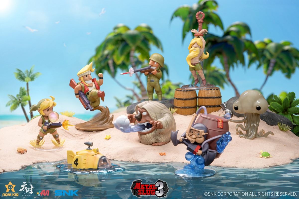 Metal Slug 3 - Character Cartoon Scene