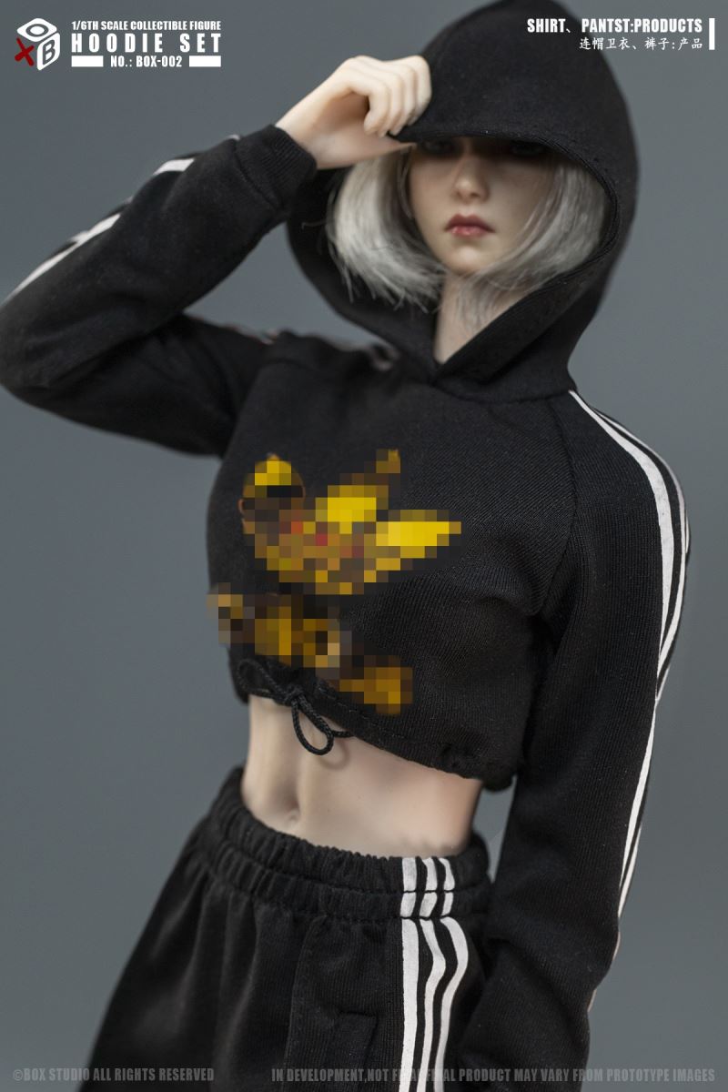 Female Soldier Hoodie Sweater Set