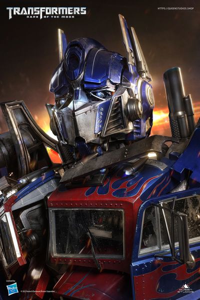 Optimus Prime Human-Size Bust