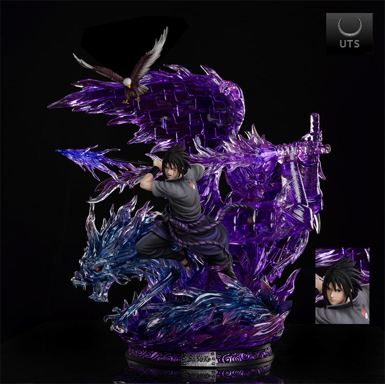 Uchiha Sasuke with Susanoo
