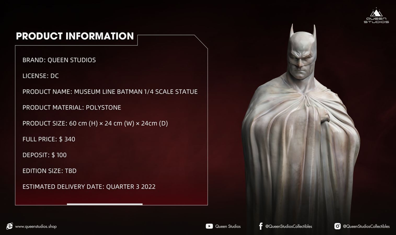Museum Line Batman 1/4