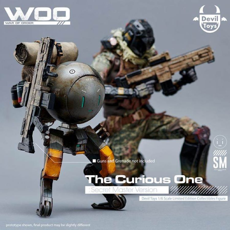Curiosity No. 1 Secret Master/Perfect Action Robot 1/6