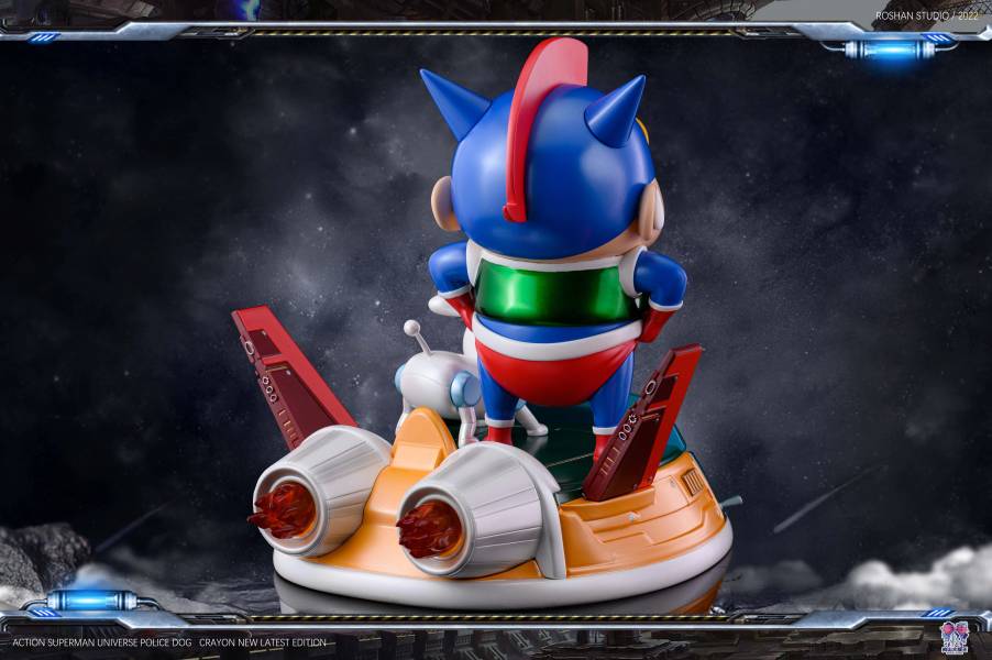 Dynamic superman spaceship