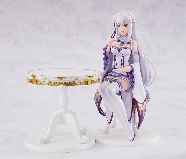 KDcolle Re:ZERO -Starting Life in Another World- Emilia Tea Party Ver. 1/7