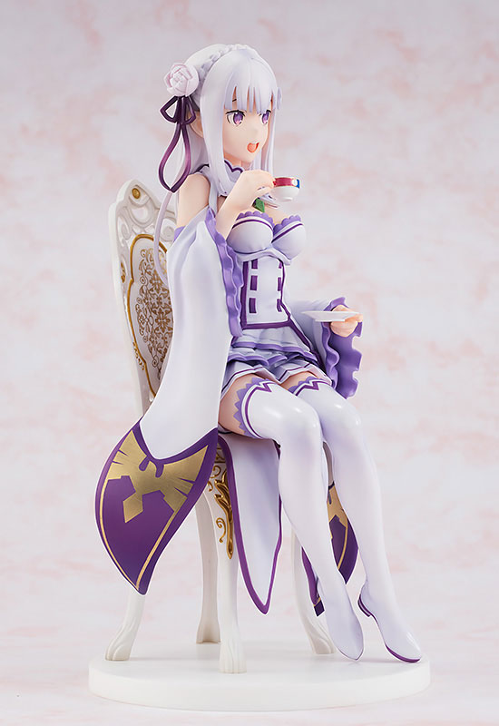 KDcolle Re:ZERO -Starting Life in Another World- Emilia Tea Party Ver. 1/7