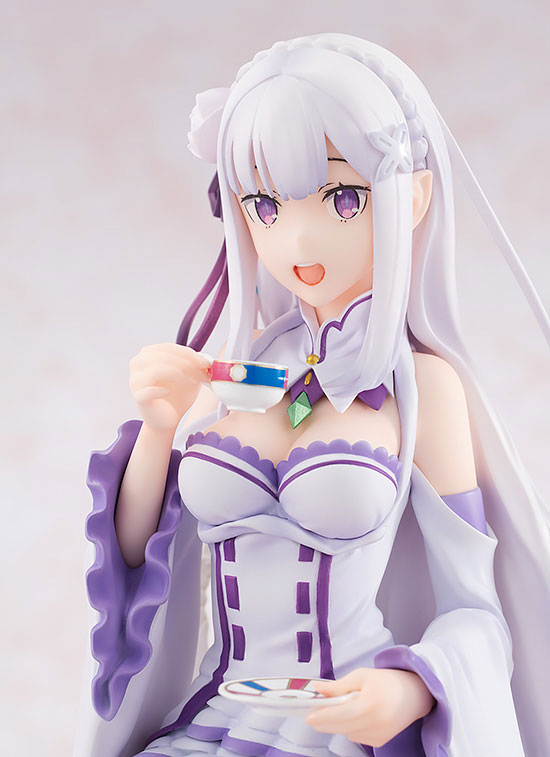 KDcolle Re:ZERO -Starting Life in Another World- Emilia Tea Party Ver. 1/7