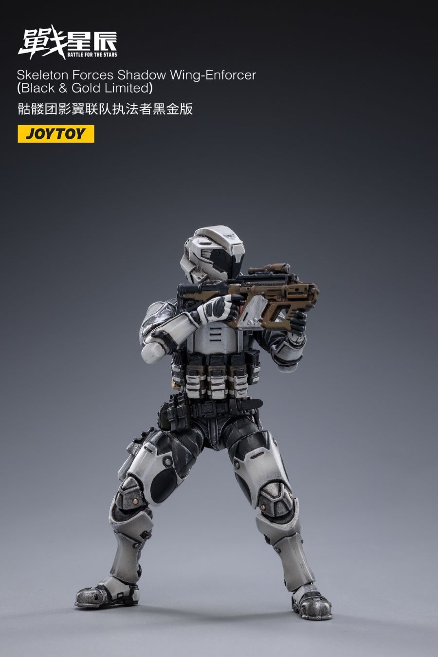 Skeleton Forces Shadow Wing Enforcer Black Gold Edition