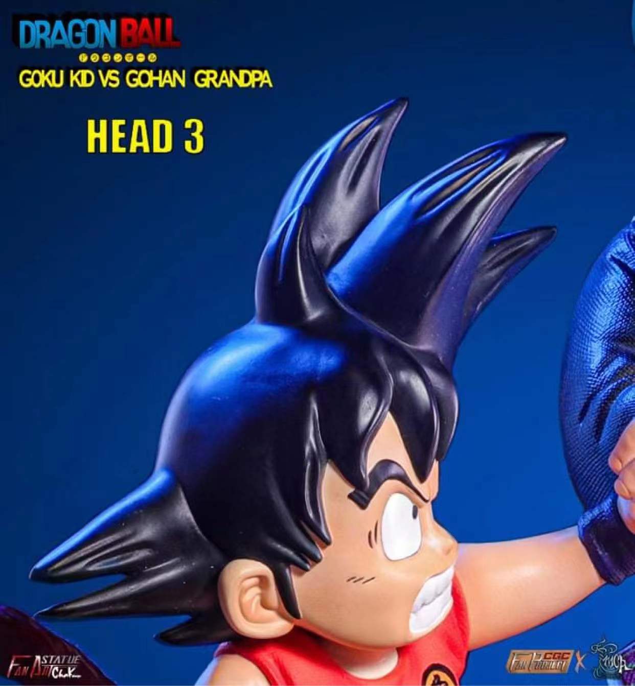 Kid Goku vs Grandpa Son Gohan - Dragon Ball