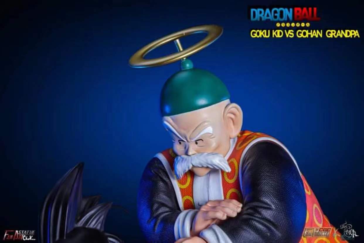 Kid Goku vs Grandpa Son Gohan - Dragon Ball